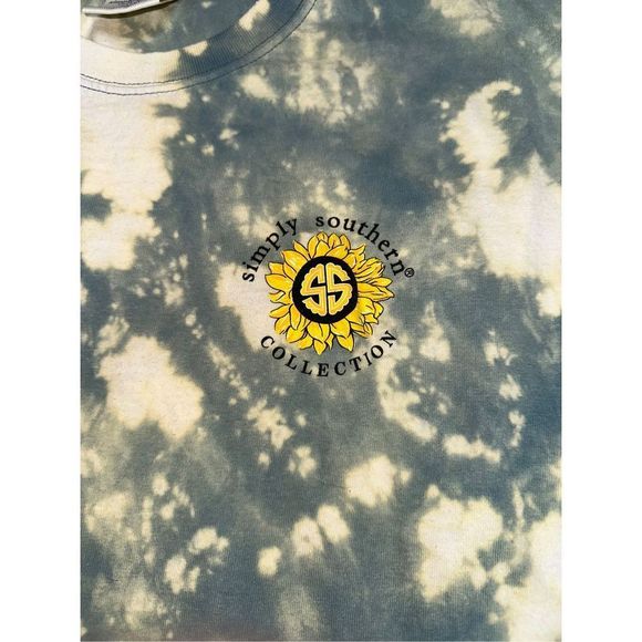 Simply Southern Hey Deer Bleached Long Sleeve Tee - Picture 3 of 5